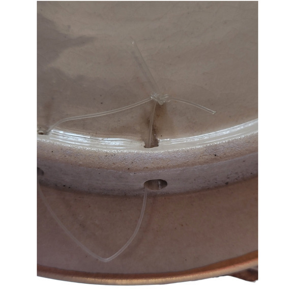 Vintage Christmas Western Germany Weihnachten Salt Glaze 1982 Wall Décor Plate - Picture 10 of 11